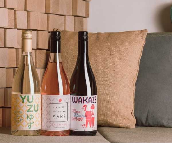 Wakaze sakés distribués par Foodex et L'Atelier du Saké